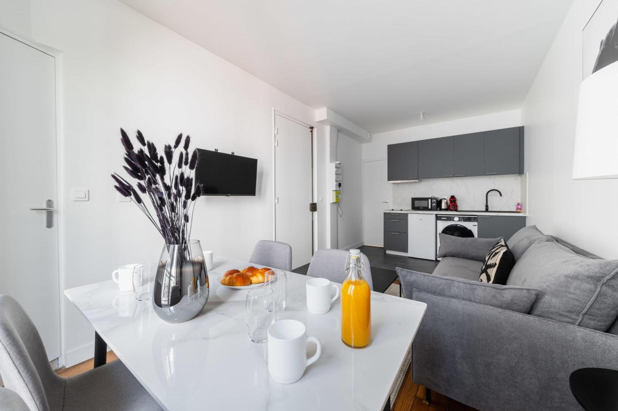 2 Pieces Refait Neuf Metro Jaures - Paris 19 - 4P - Flat-Guest公寓 外观 照片
